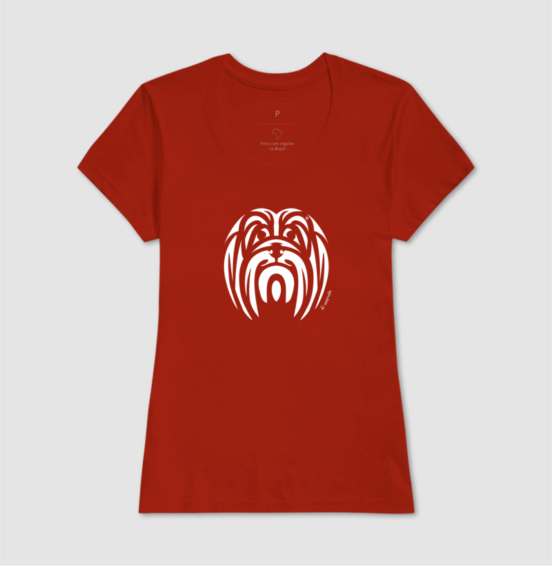 Camiseta Lhasa Apso - Tribal