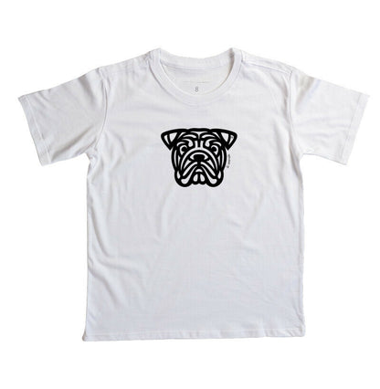 Camiseta Infantil Buldogue Inglês - Tribal