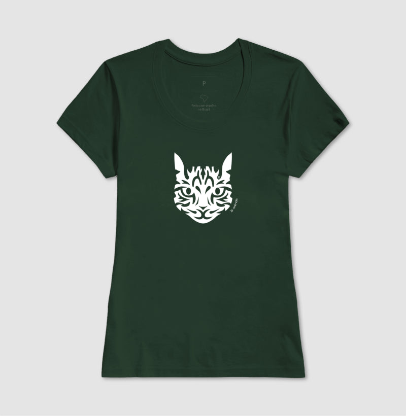 Camiseta Gato Tigrado - Tribal