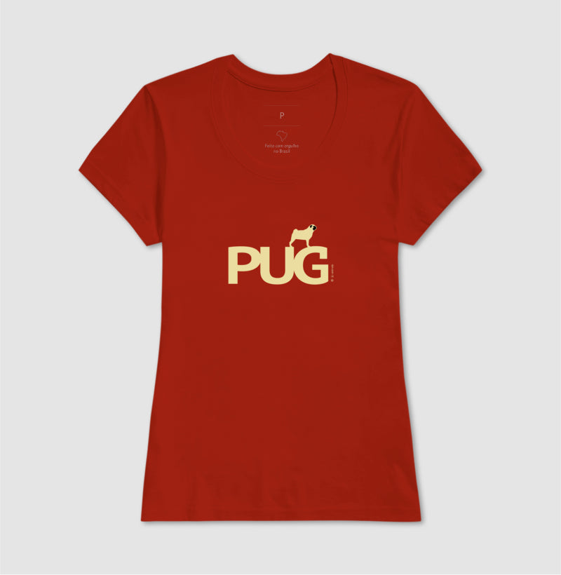 Camiseta Pug - Identidade