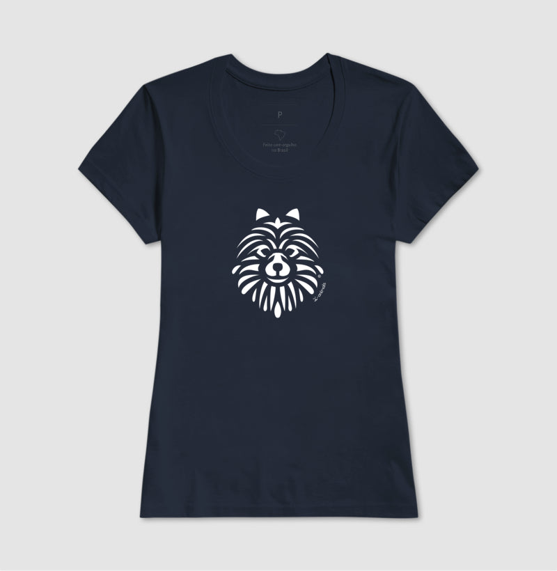 Camiseta Lulu da Pomerânia - Tribal