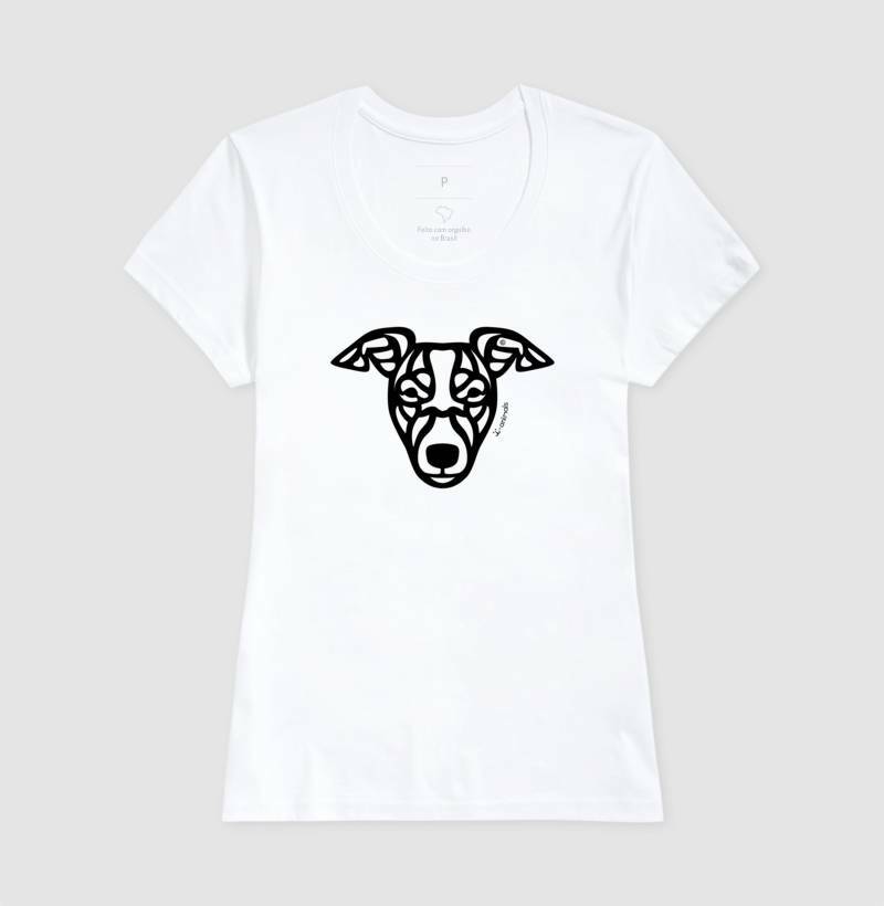 Camiseta Whippet - Tribal