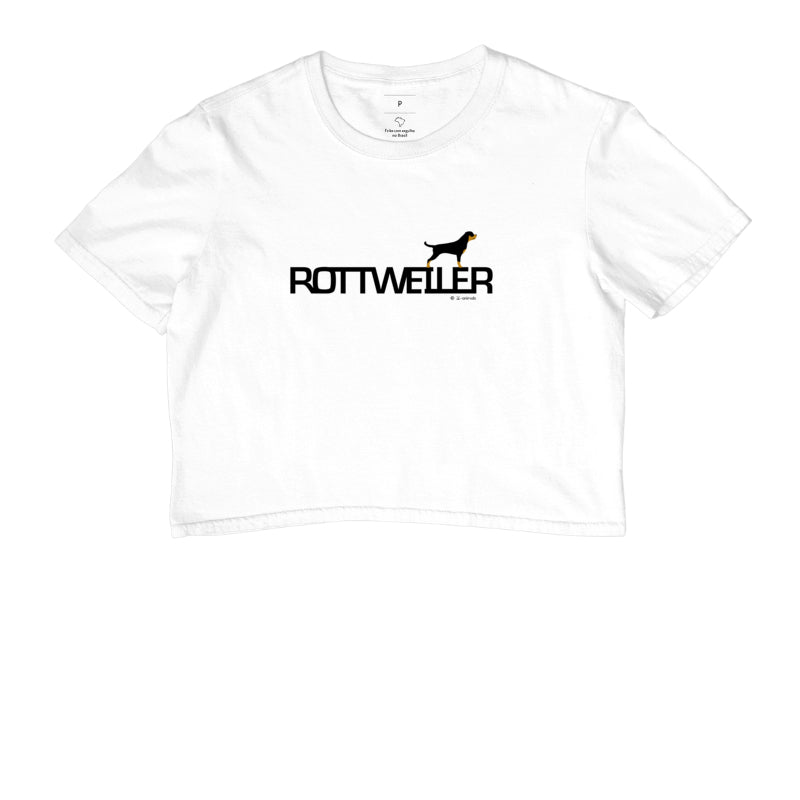 Camiseta Cropped Rottweiler - Identidade