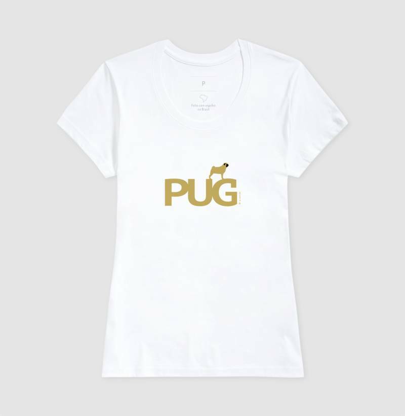 Camiseta Pug - Identidade