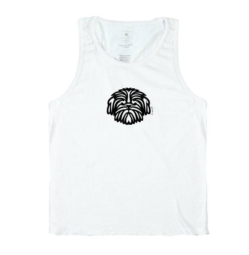 Camiseta Regata Shih Tzu - Tribal