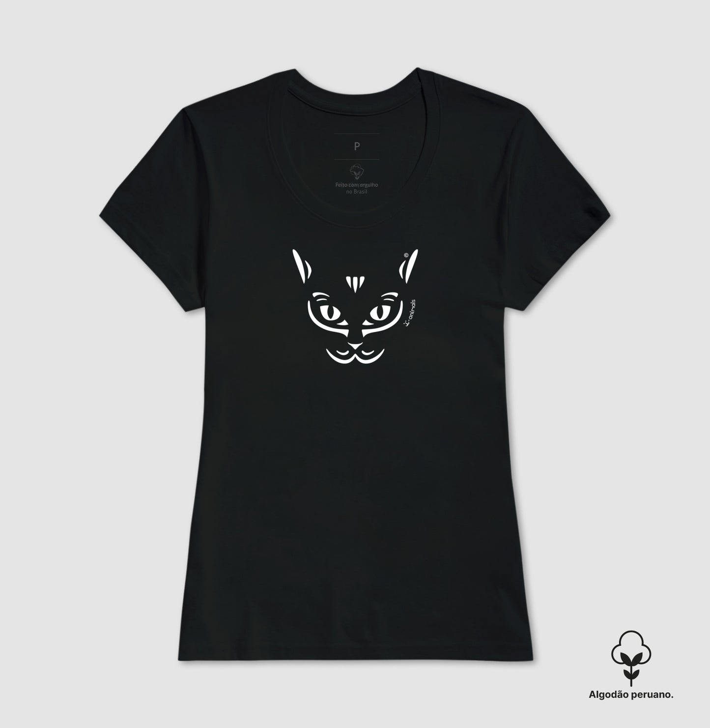 Camiseta Gato Preto “INCA SOFT” - Tribal