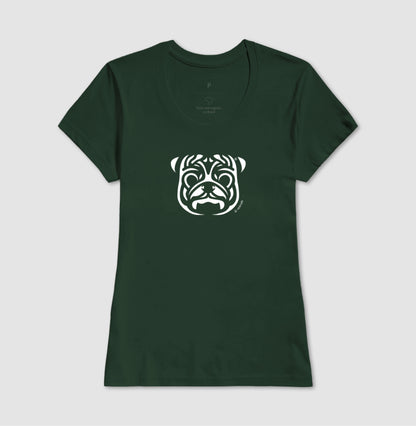 Camiseta Pug - Tribal