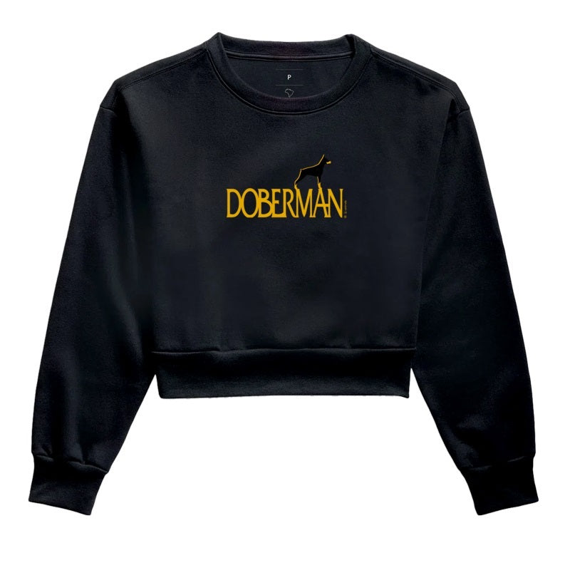 Moletom Cropped Doberman - Identidade