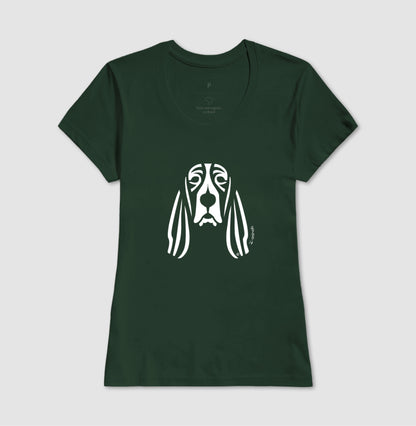 Camiseta Basset Hound - Tribal