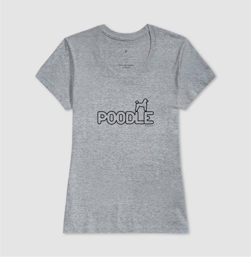 Camiseta Poodle - Identidade