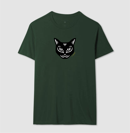 Camiseta Gato Preto - Tribal