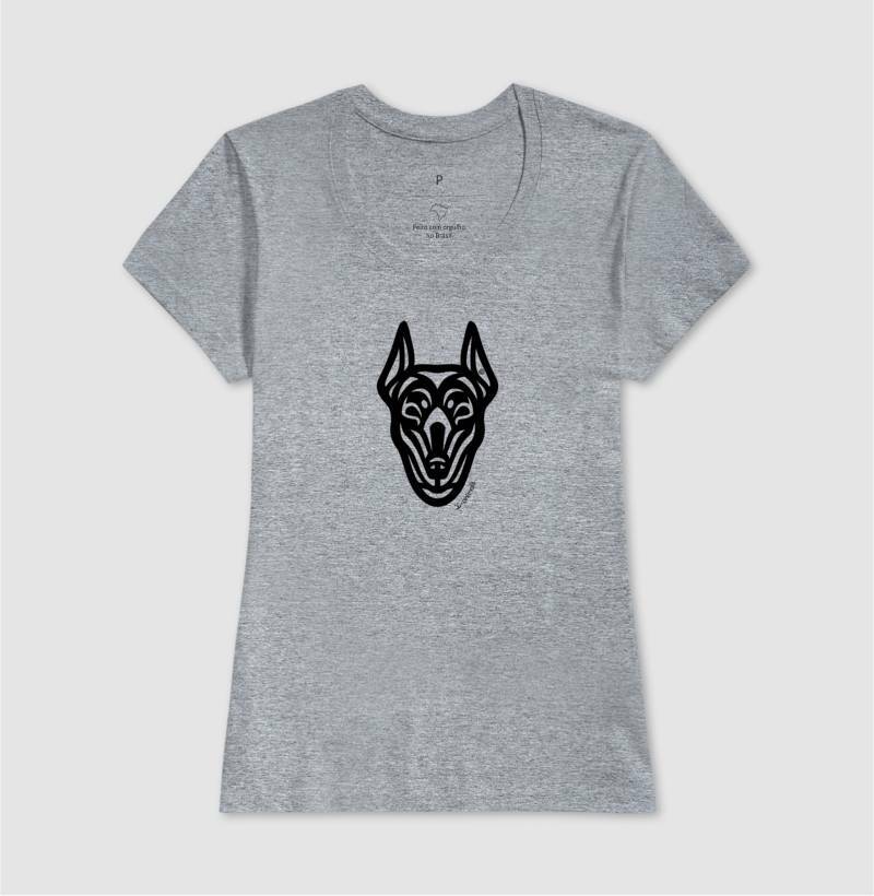 Camiseta Doberman - Tribal