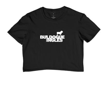 Camiseta Cropped Buldogue Inglês - Identidade