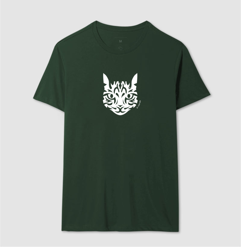 Camiseta Gato Tigrado - Tribal