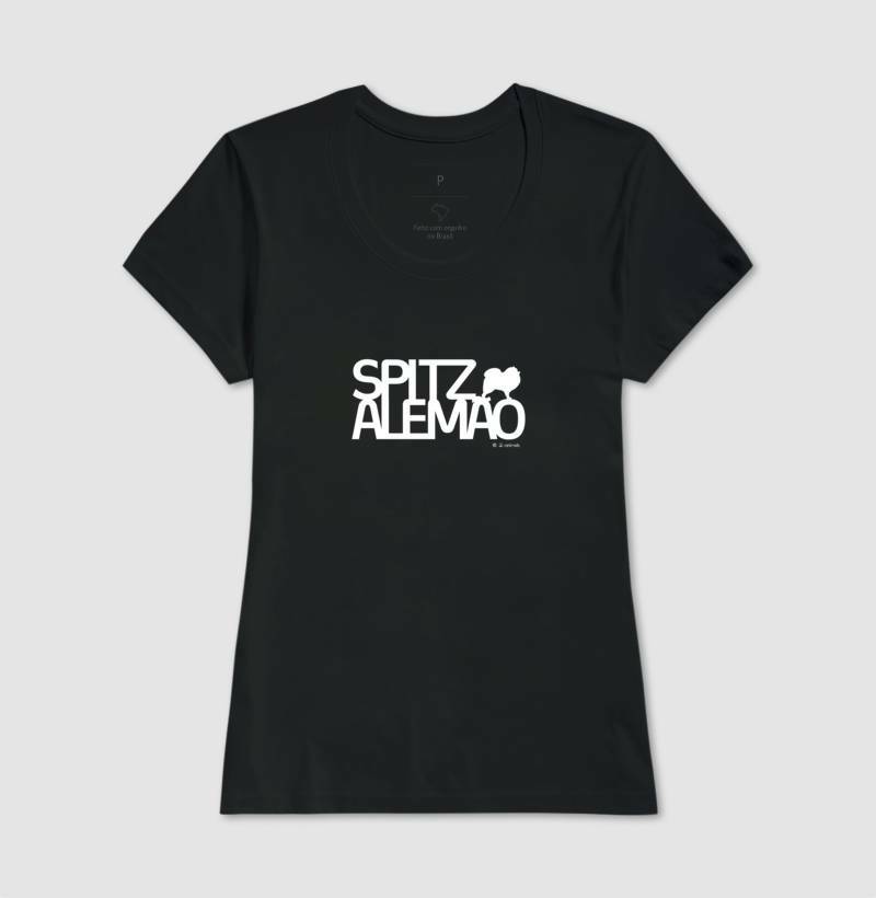 Camiseta Spitz Alemão - Identidade