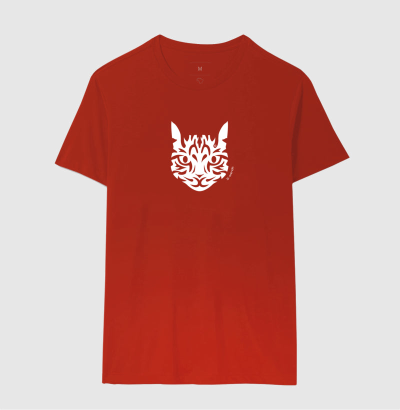 Camiseta Gato Tigrado - Tribal