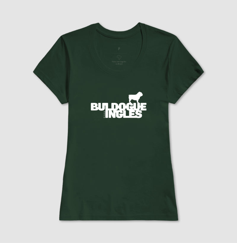 Camiseta Buldogue Inglês - Identidade