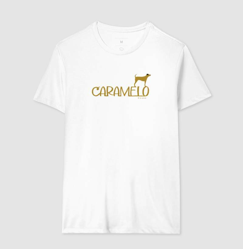 Camiseta cachorro Caramelo - Identidade