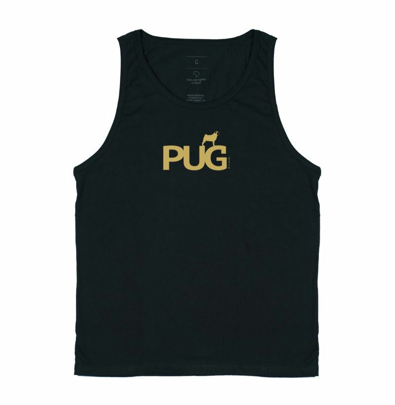 Camiseta Regata Pug - Identidade