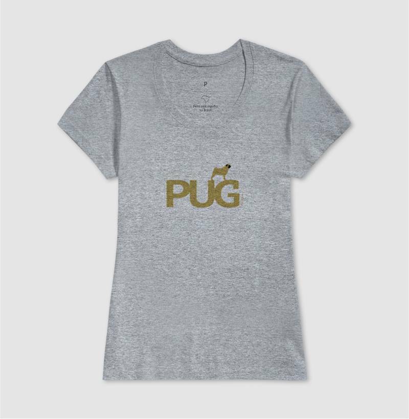 Camiseta Pug - Identidade