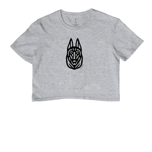 Camiseta Cropped Malinois - Tribal