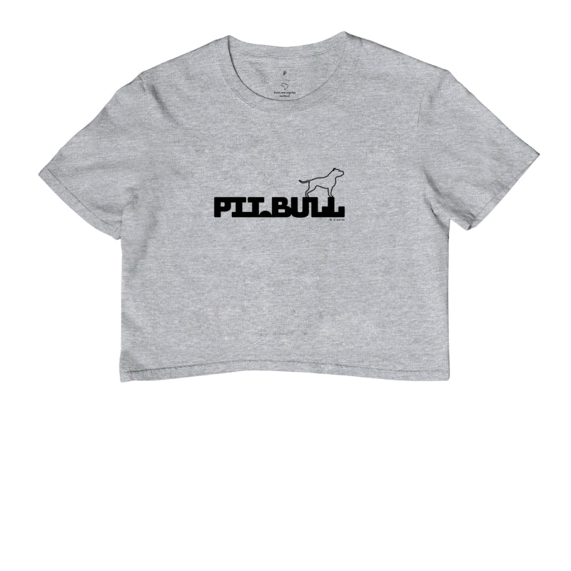 Camiseta Cropped Pit Bull - Identidade