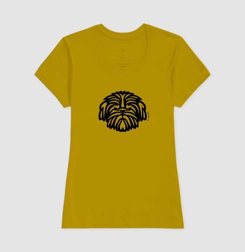 Camiseta Shih Tzu - Tribal