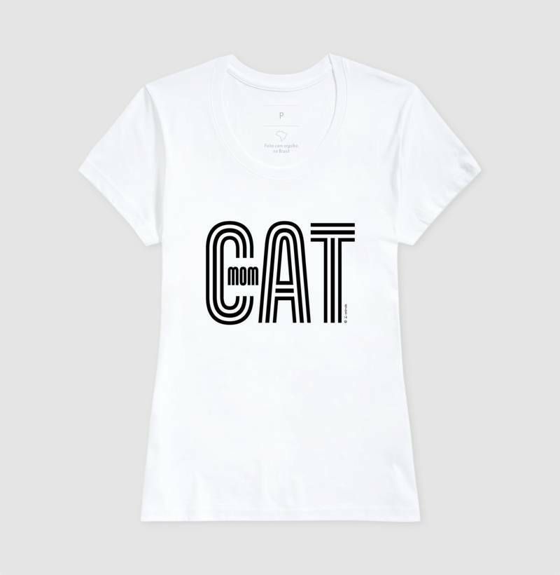 Camiseta Cat Mom