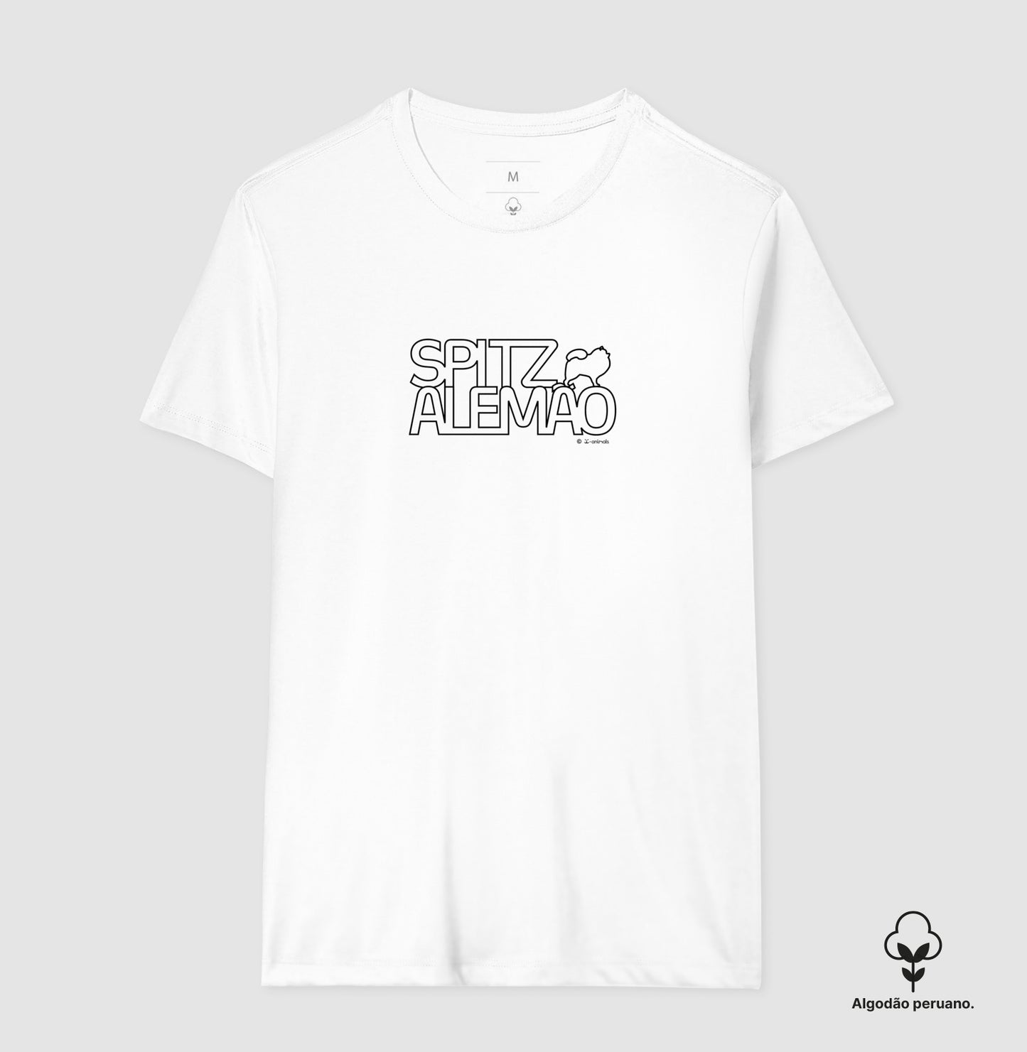 Camiseta Spitz Alemão “INCA SOFT” - Identidade