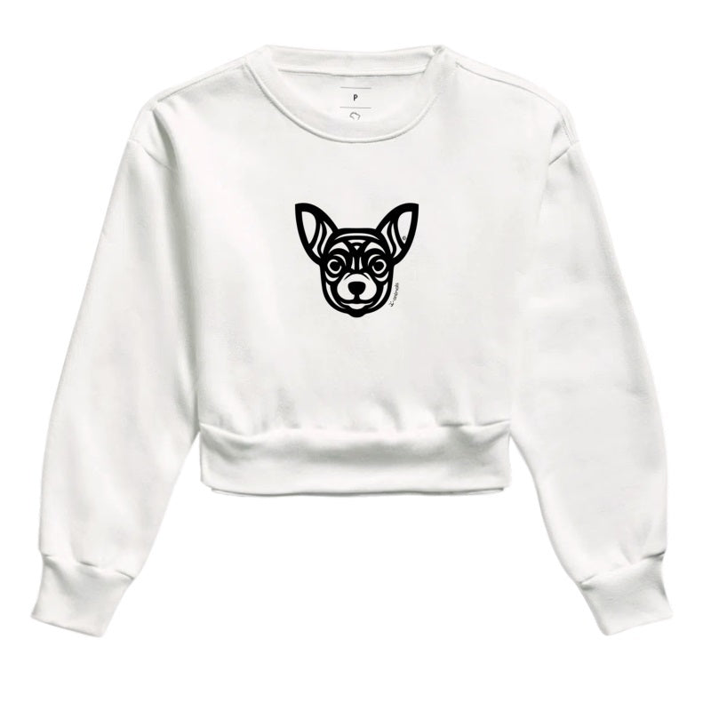 Moletom Cropped Chihuahua - Tribal