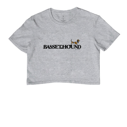 Camiseta Cropped Basset Hound - Identidade