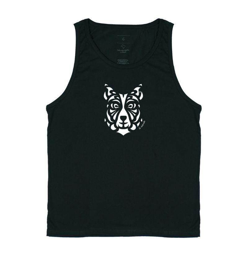 Camiseta Regata Border Collie - Tribal