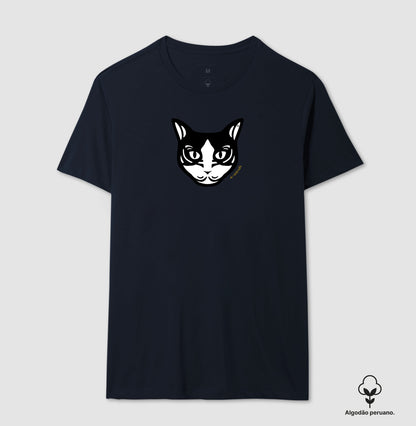 Camiseta Gato Preto e Branco “INCA SOFT” - Tribal