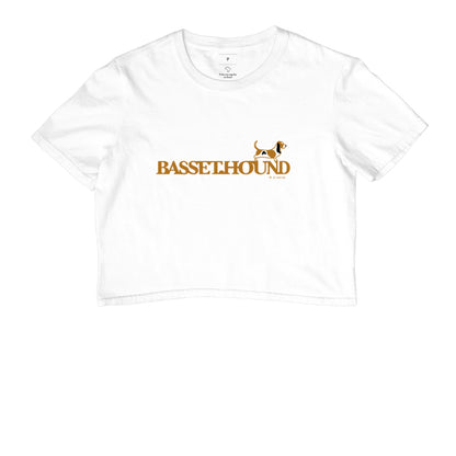 Camiseta Cropped Basset Hound - Identidade