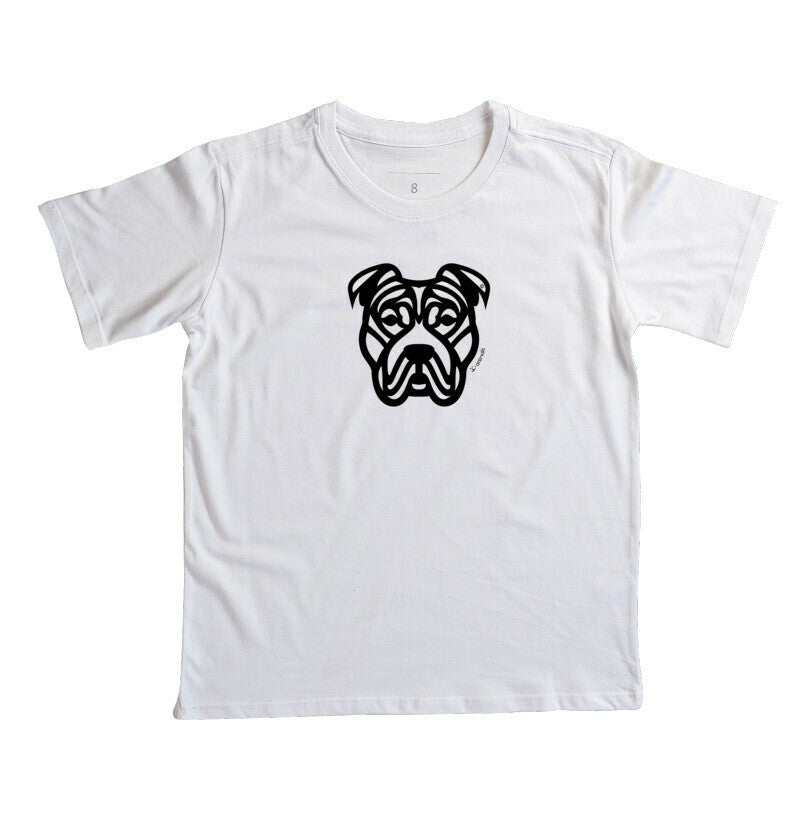 Camiseta Infantil Pit Bull - Tribal