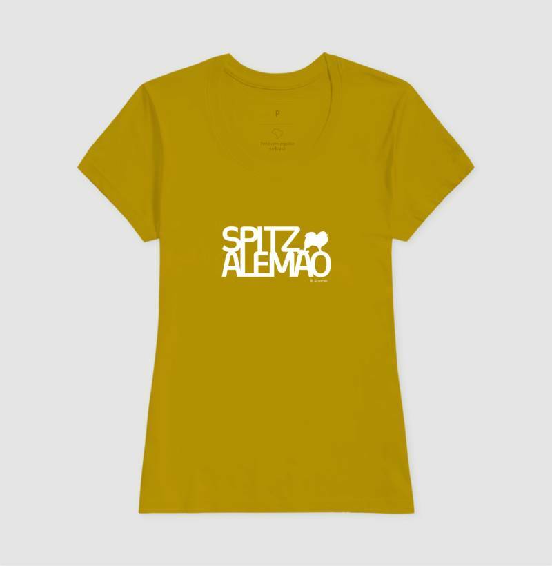 Camiseta Spitz Alemão - Identidade