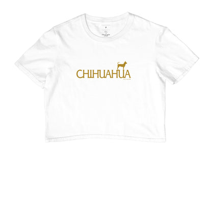 Camiseta Cropped Chihuahua - Identidade