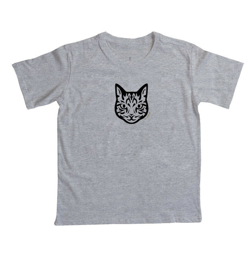 Camiseta Infantil Gato Tigrado - Tribal