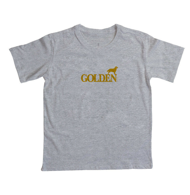 Camiseta Infantil Golden Retriever - Identidade