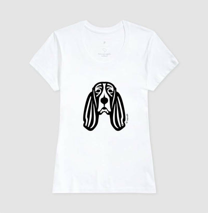 Camiseta Basset Hound - Tribal