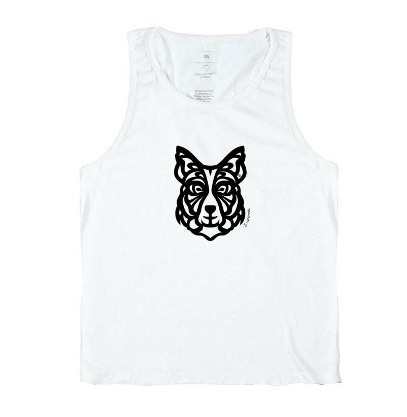 Camiseta Regata Border Collie - Tribal