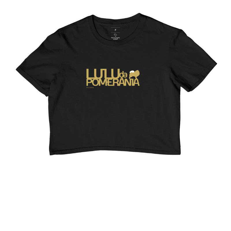 Camiseta Cropped Lulu da Pomerânia - Identidade