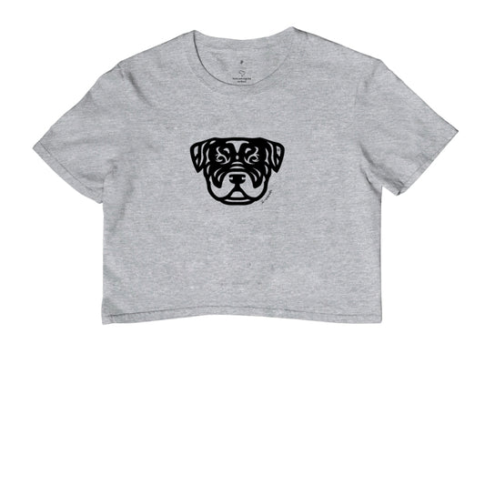 Camiseta Cropped Rottweiler - Tribal