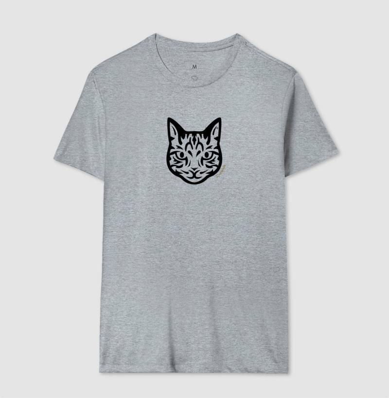 Camiseta Gato Tigrado - Tribal