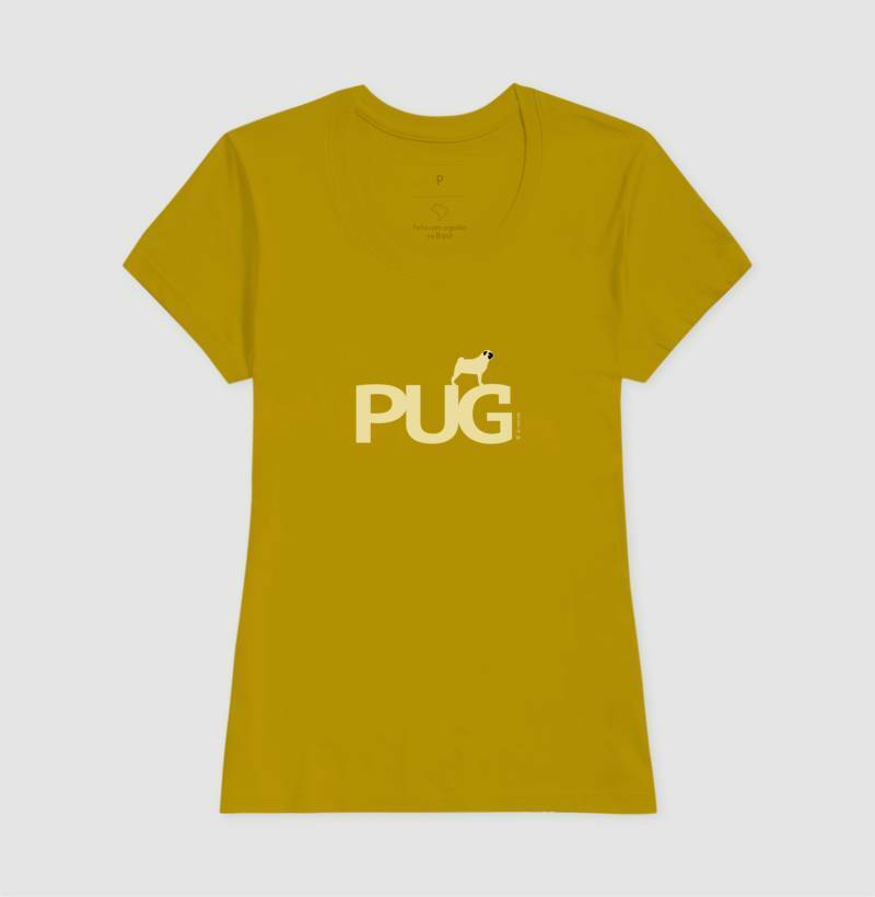 Camiseta Pug - Identidade