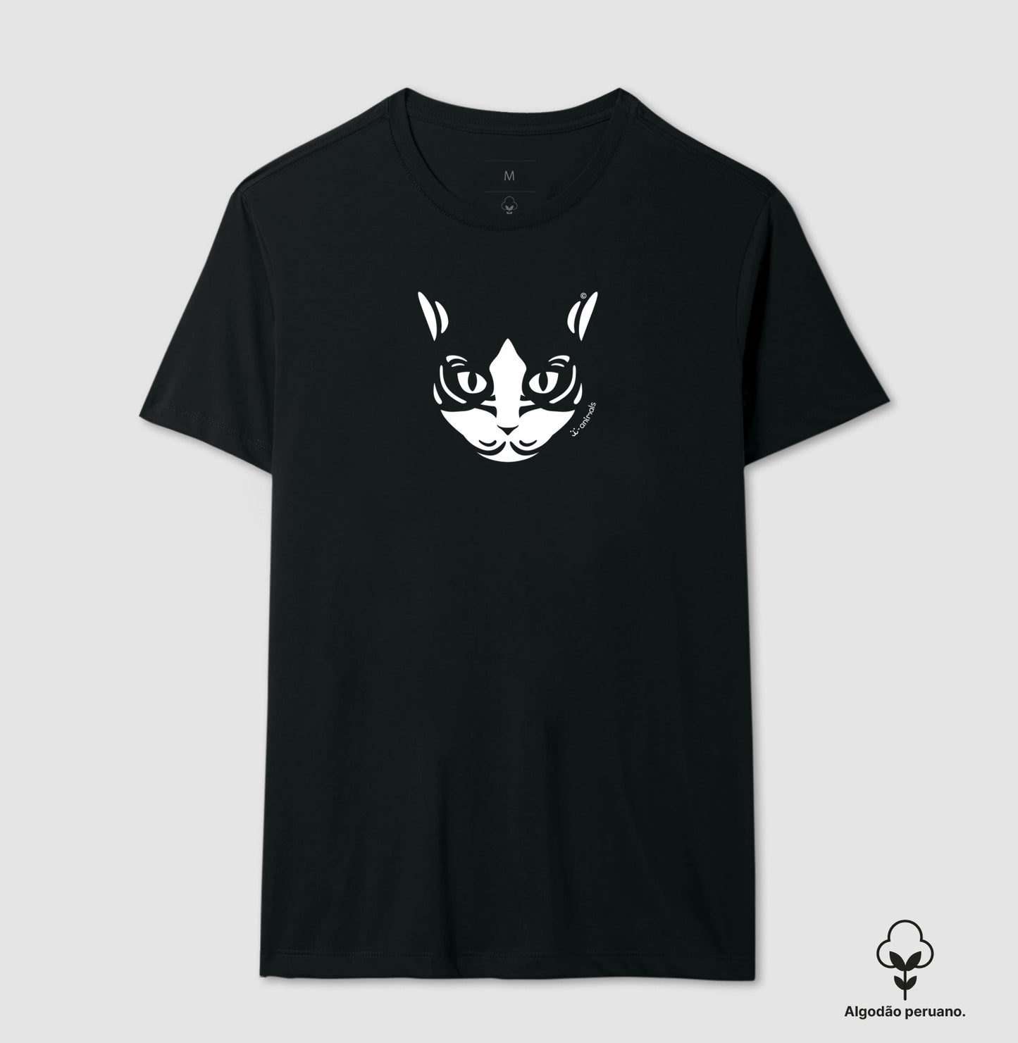 Camiseta Gato Preto e Branco “INCA SOFT” - Tribal