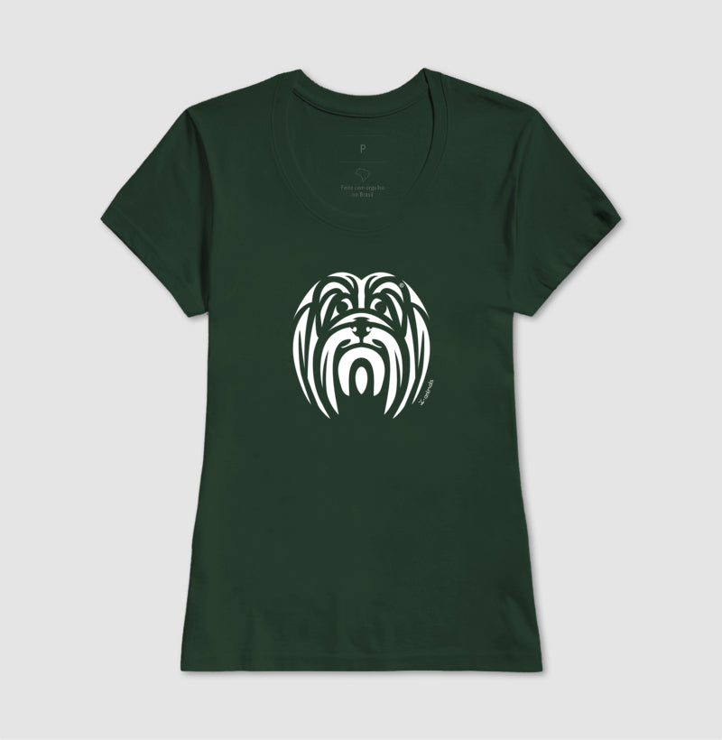 Camiseta Lhasa Apso - Tribal