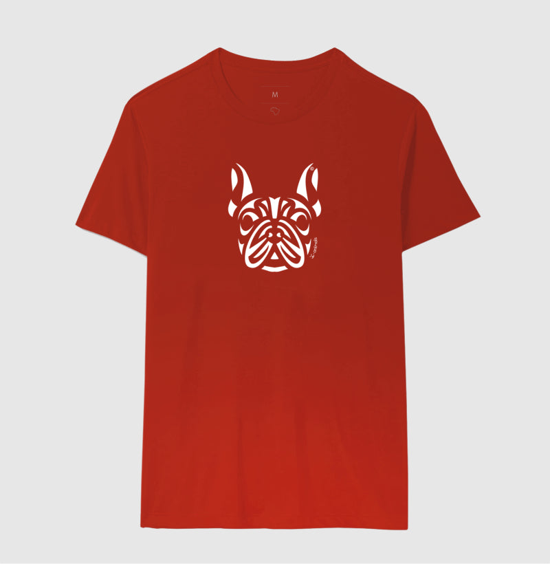 Camiseta Buldogue Francês - Tribal