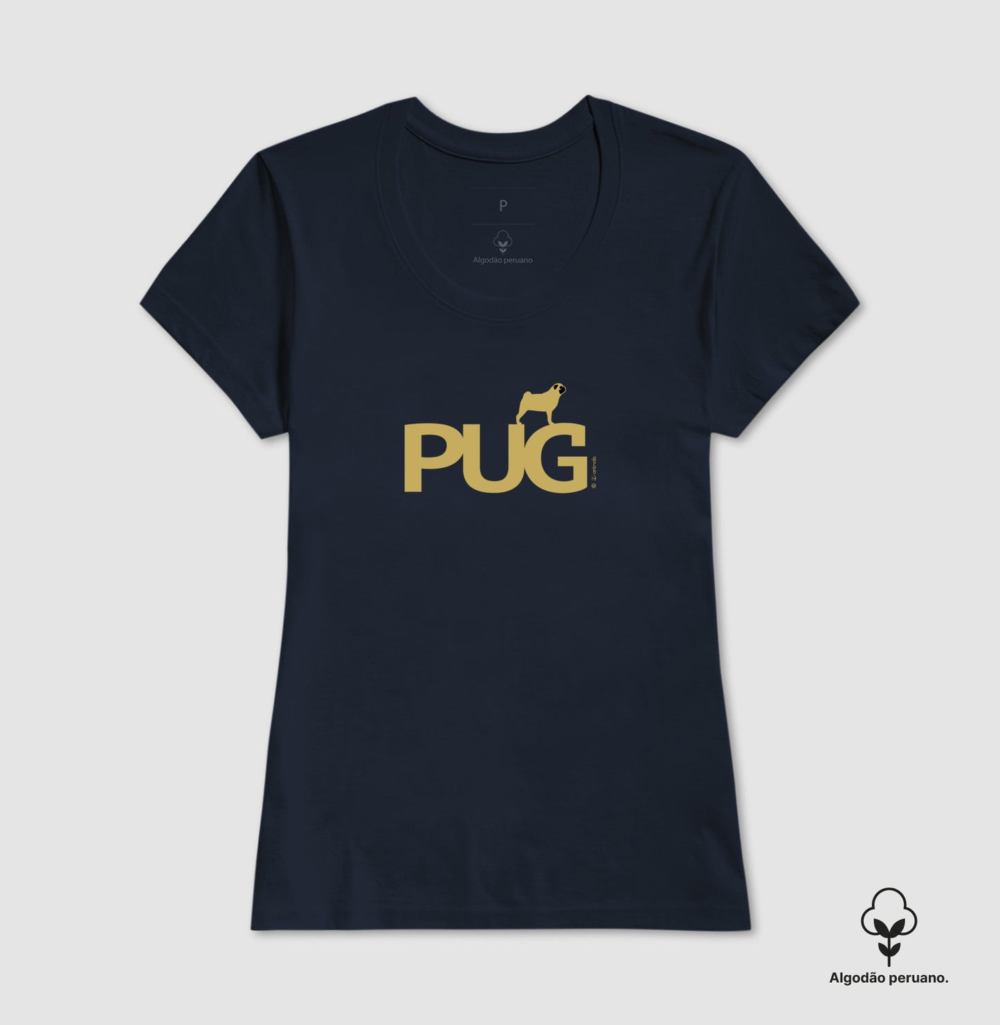 Camiseta Pug “INCA SOFT” - Identidade