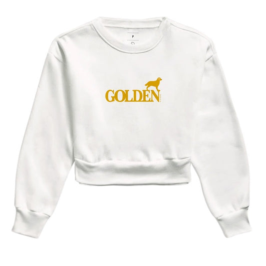 Moletom Cropped Golden Retriever - Identidade